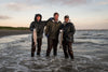 A community fishing together in Alaska